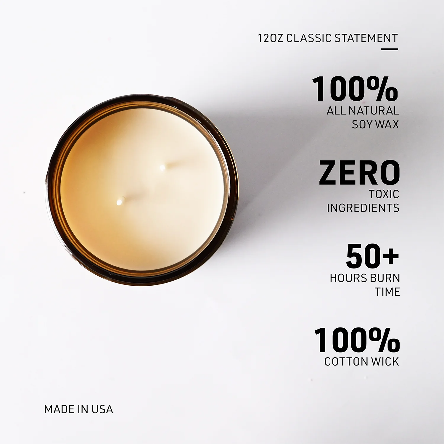 Farmhouse Christmas Candle | 12 oz Classic Statement - Image 4