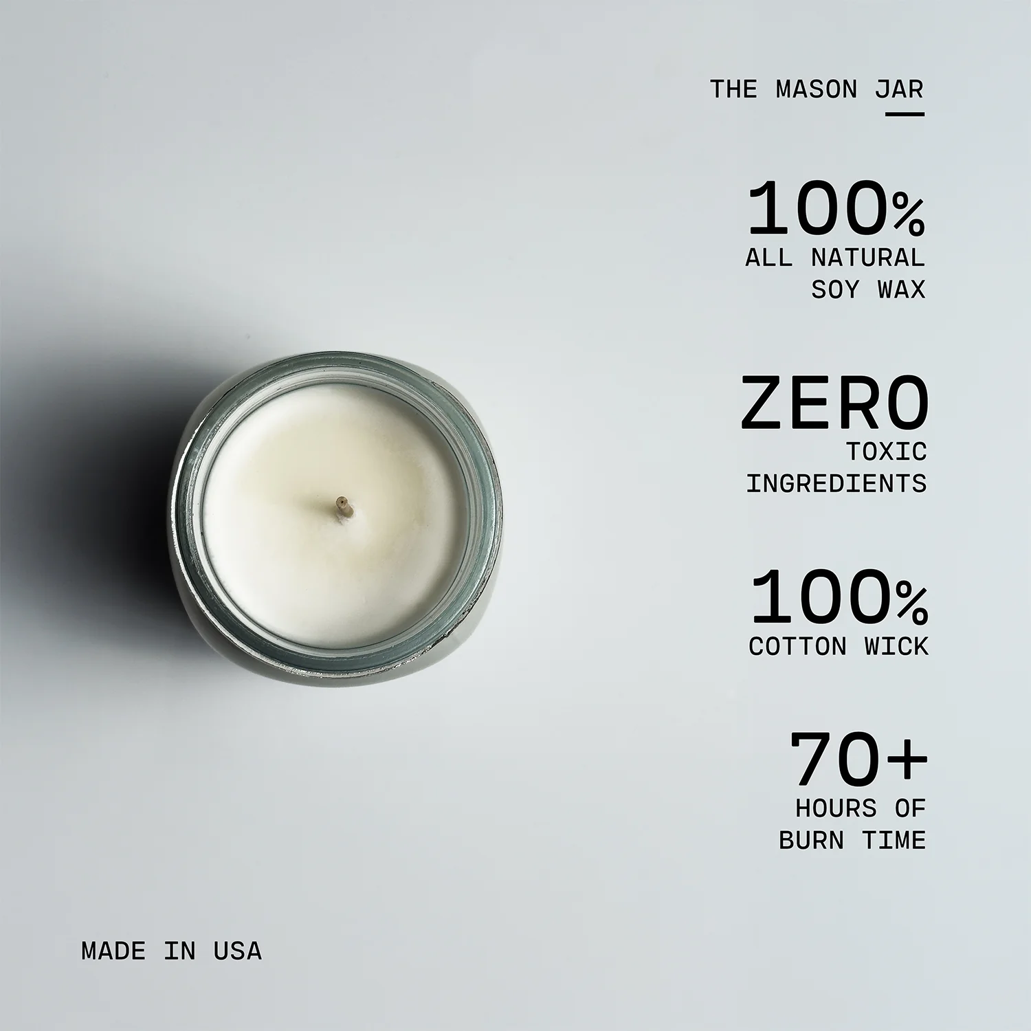 Sunday Morning Candle | 13 oz Mason Jar - Image 4