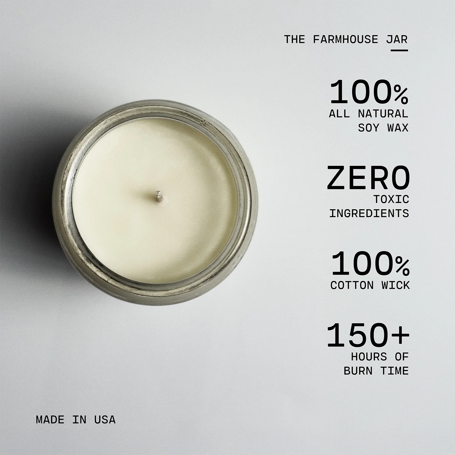 Peaches & Poppies Candle | 26 oz Farmhouse Jar - Image 4