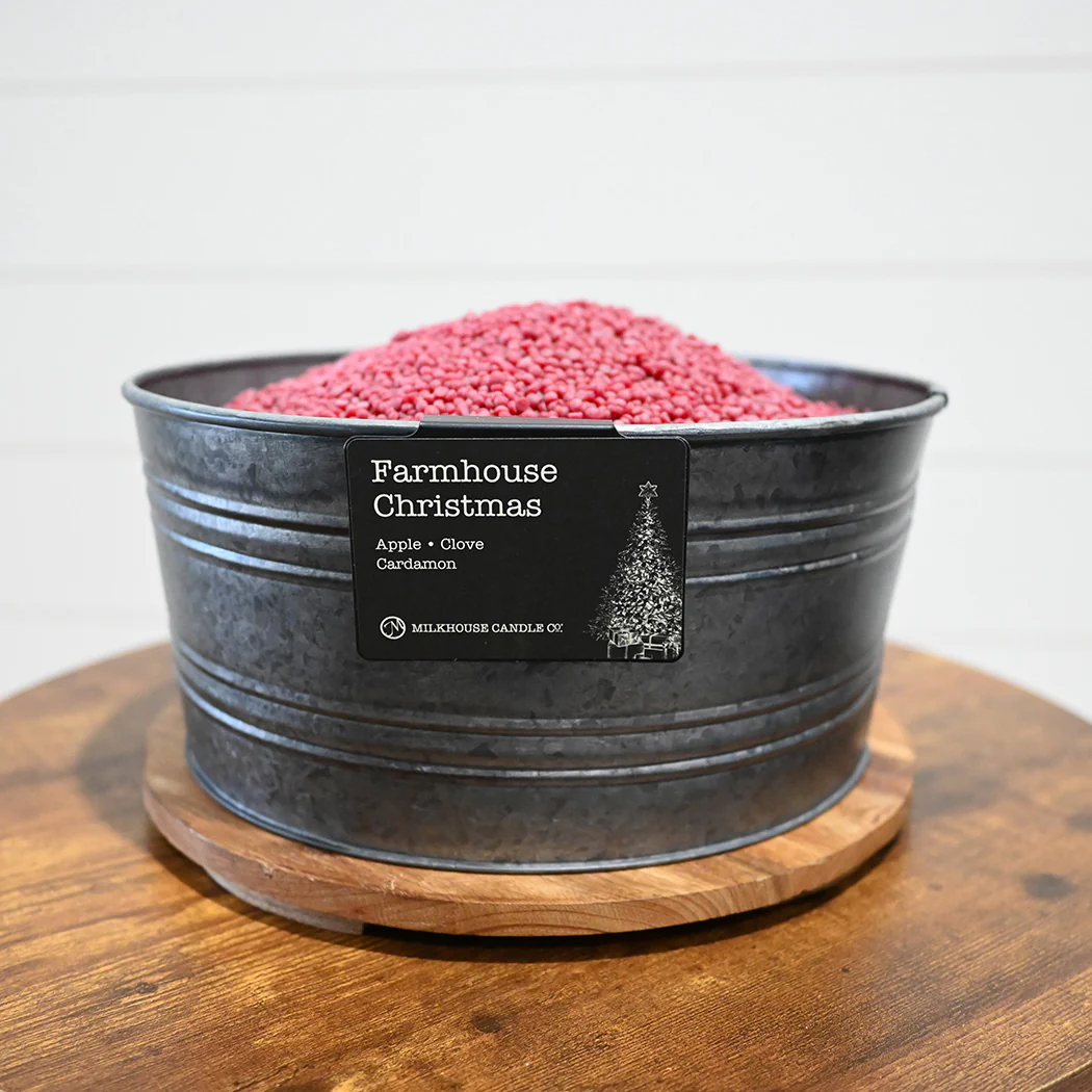 Farmhouse Christmas Candle Bar Scent Label Sign - Image 2