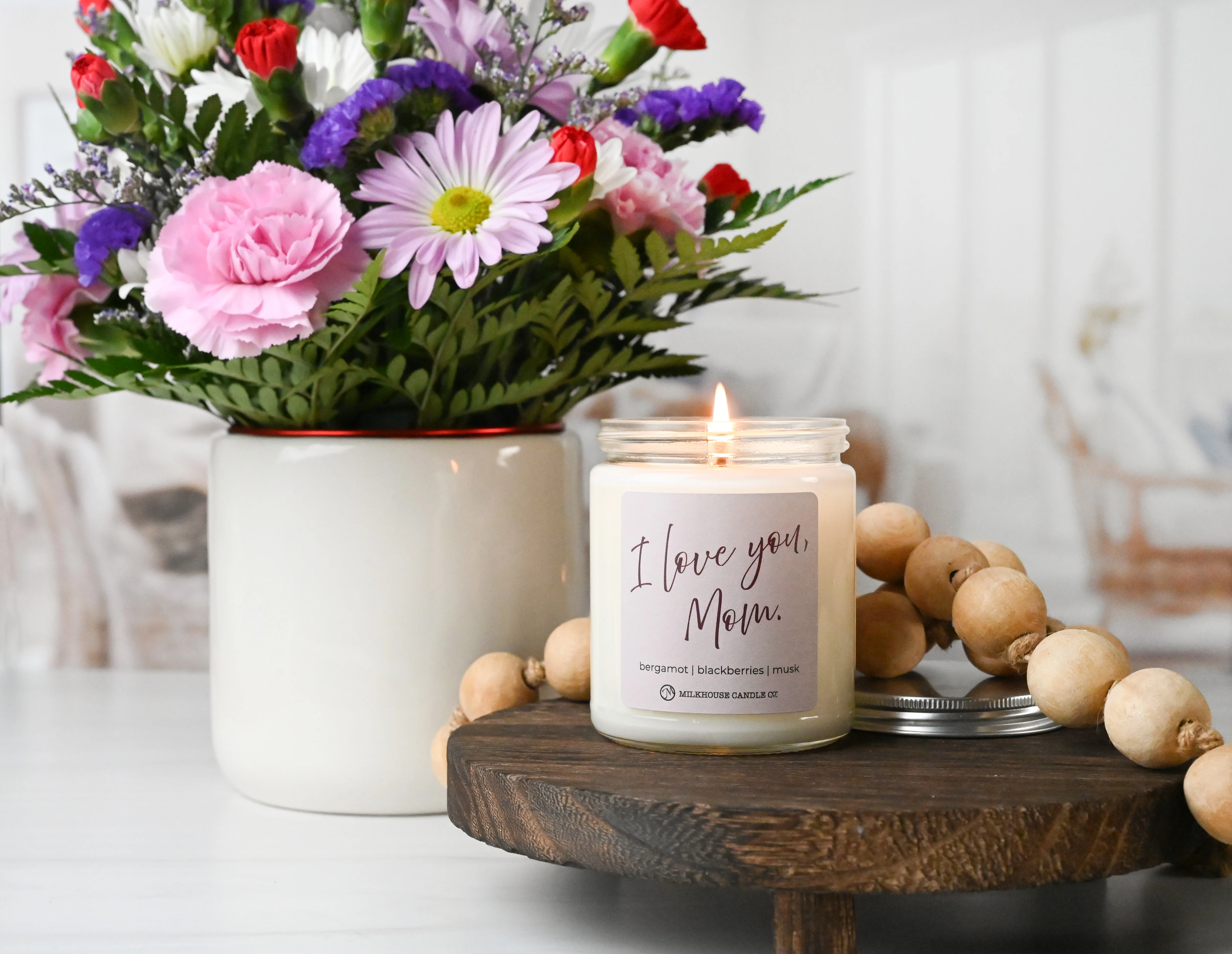 I Love You Mom | 7oz Classic Candle | Mother's Day Exclusive - Image 3
