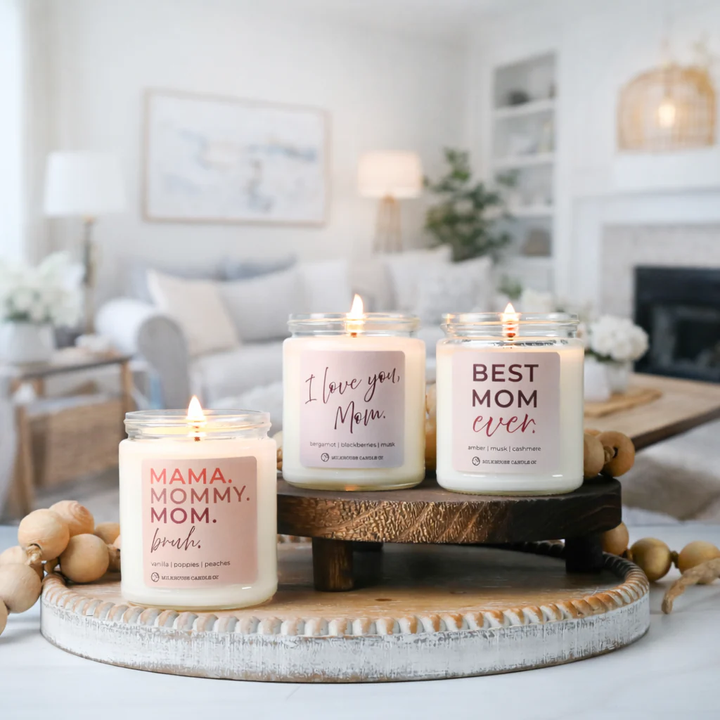 Mama. Mommy. Mom. Bruh. | 7oz Candle Mother's Day Exclusive - Image 5