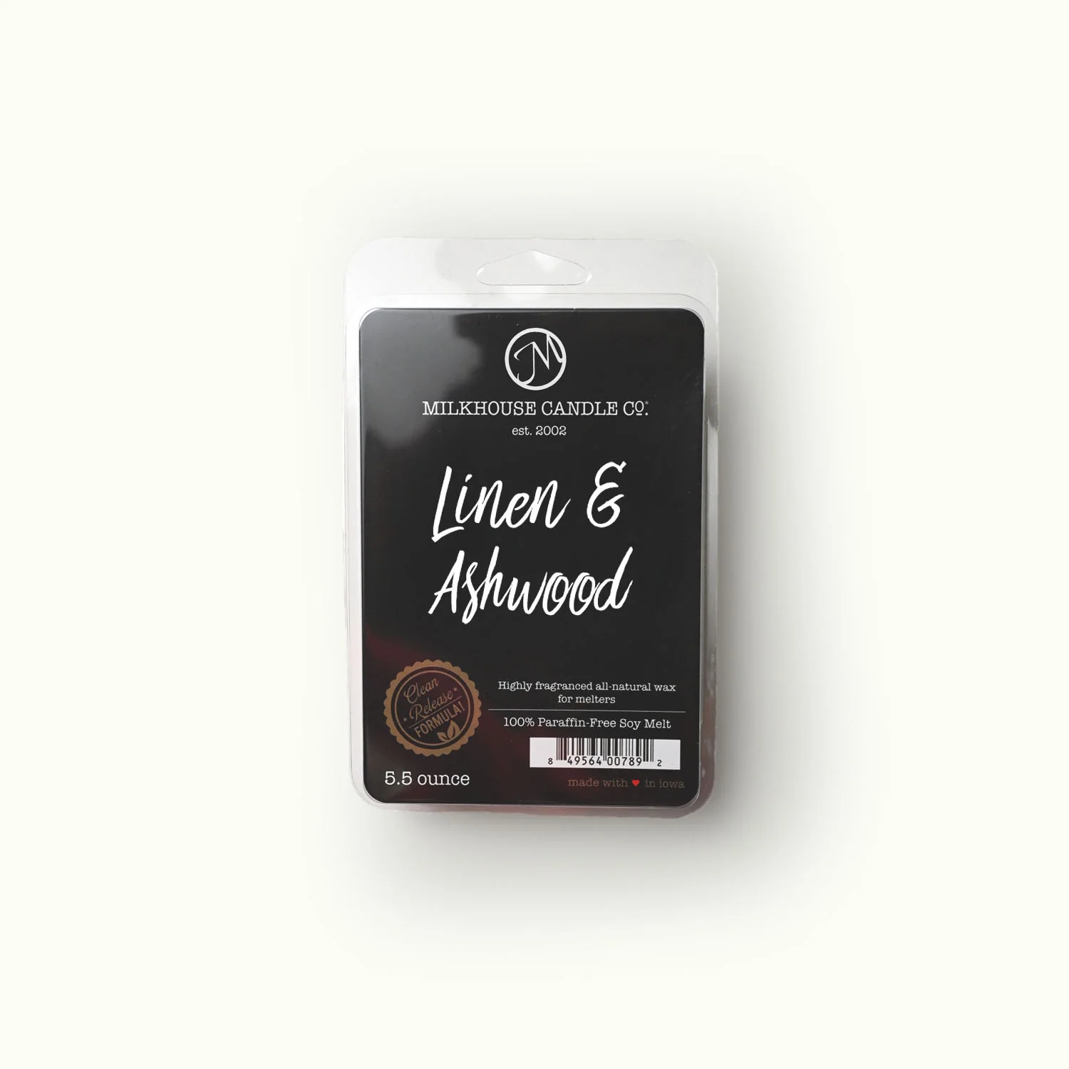 Linen & Ashwood Wax Melt | 5.5 oz Melt