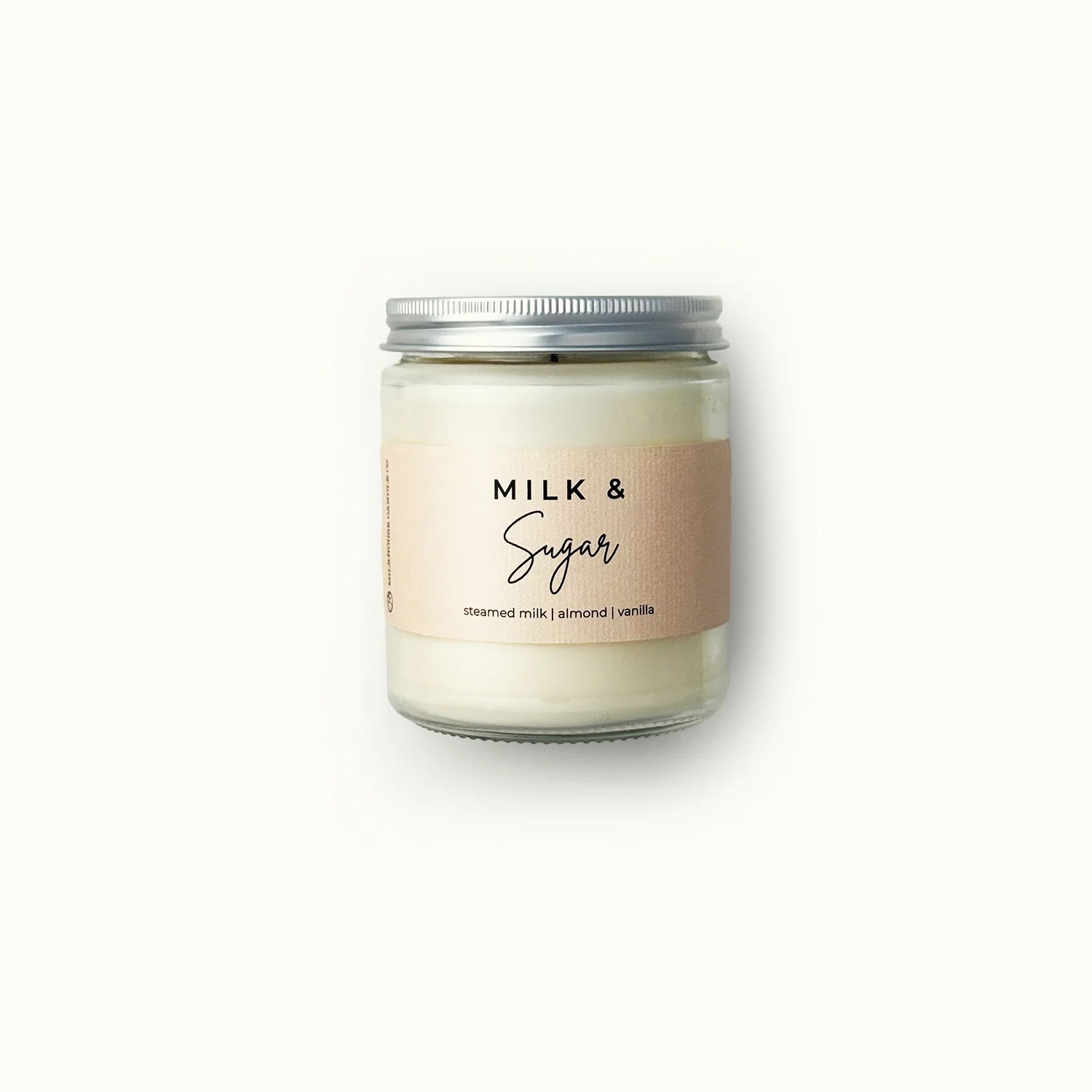 Milk & Sugar Candle | 7 oz Classic Statement