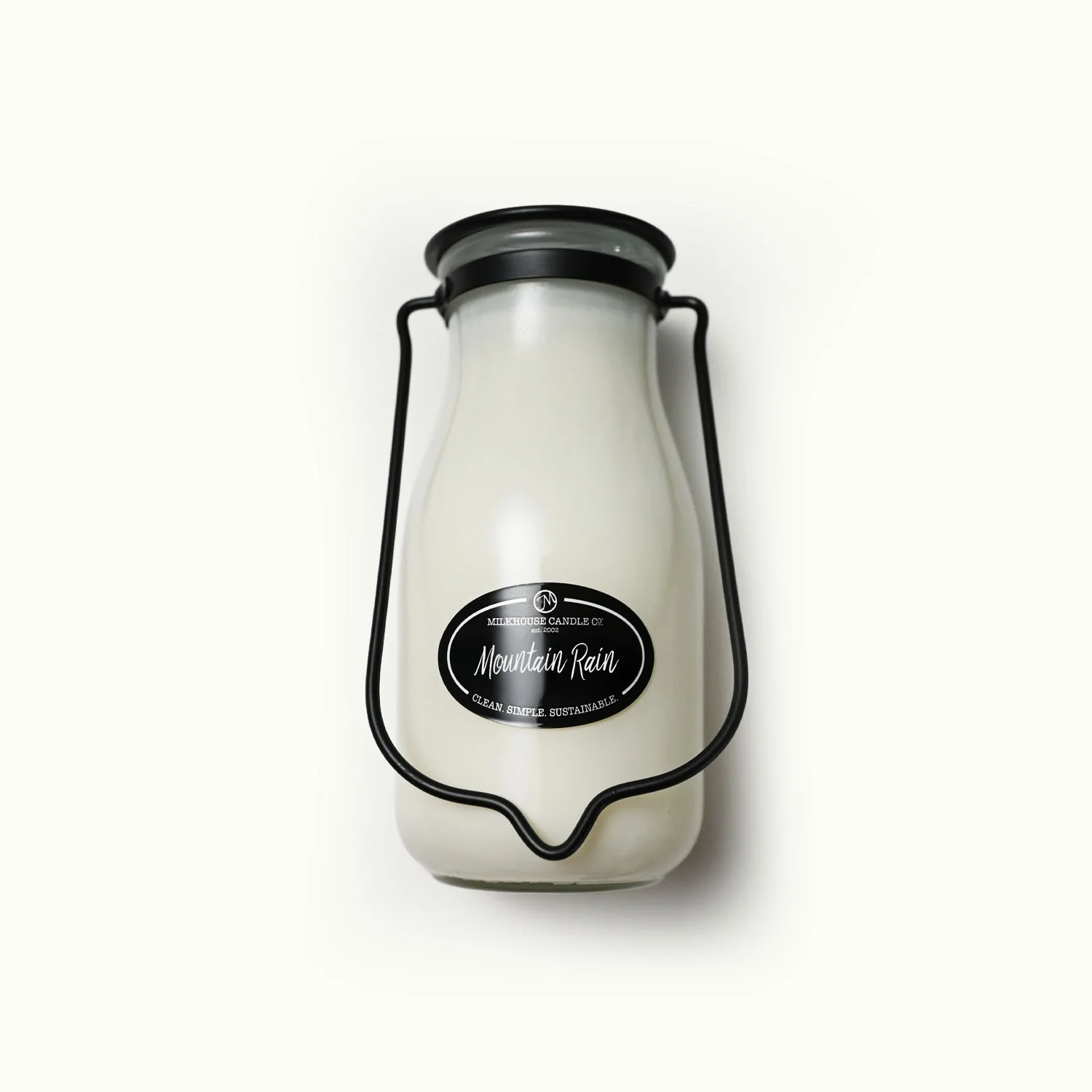Mountain Rain Candle | 14 oz Milkbottle