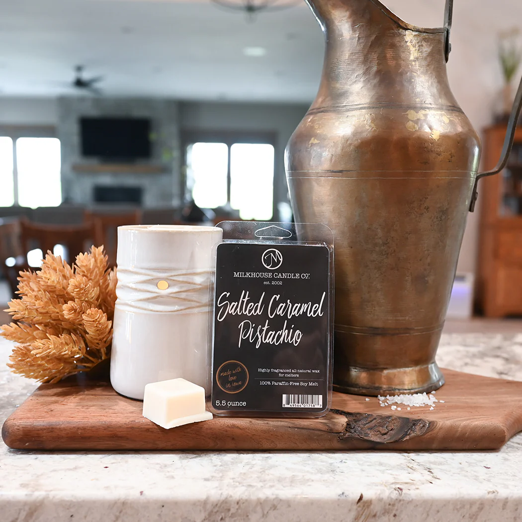 Salted Caramel Pistachio Wax Melt | 5.5 oz Melt - Image 2