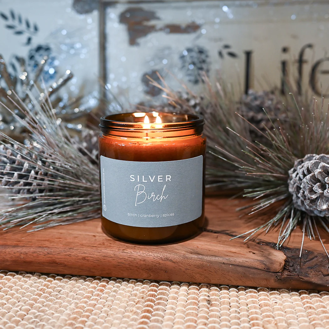 Silver Birch Candle | 12 oz Classic Statement - Image 2