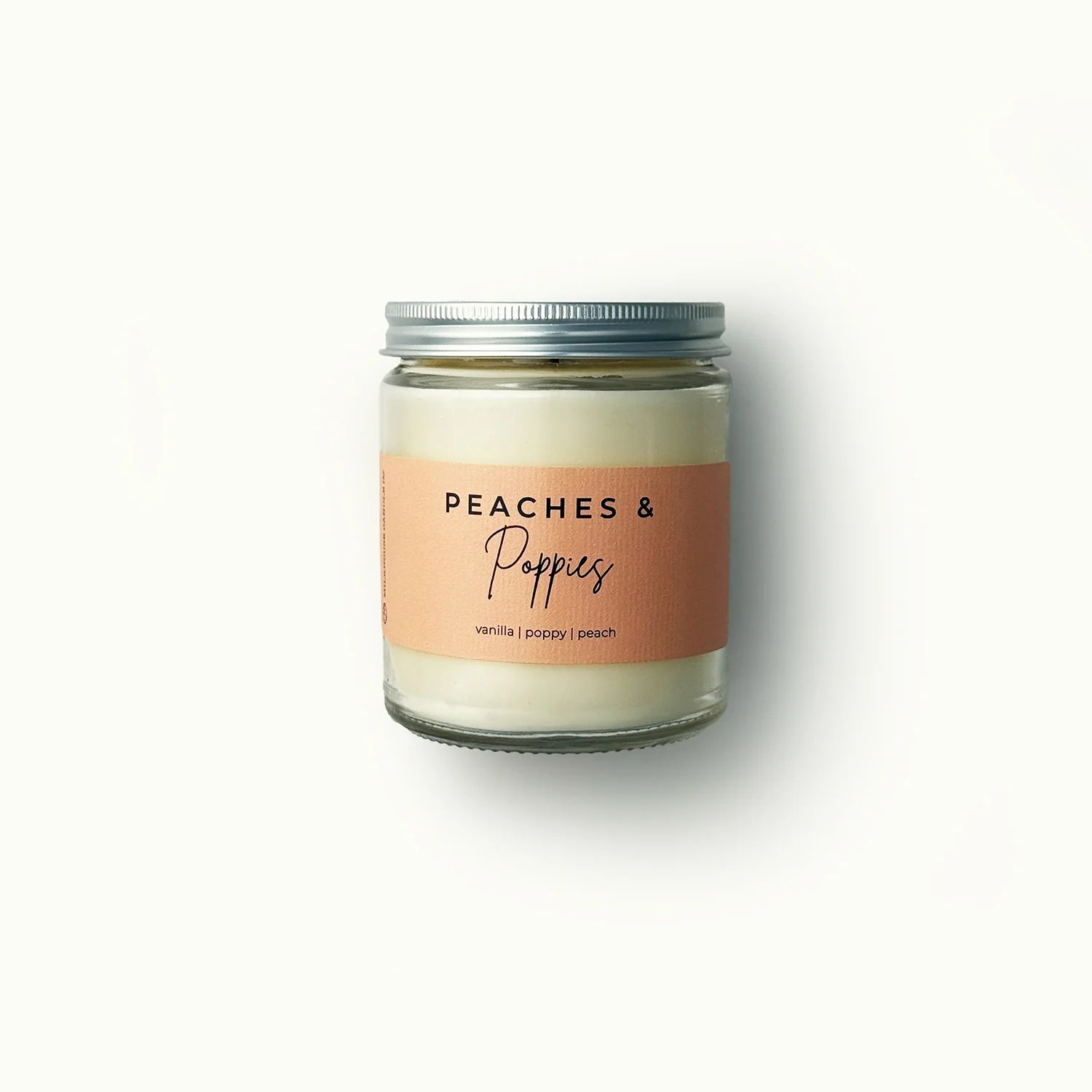 Peaches & Poppies Candle | 7 oz Classic Statement