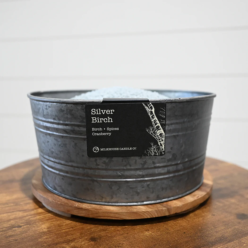 Silver Birch Candle Bar Scent Label Sign - Image 2